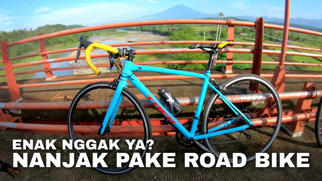 NYOBAIN ROAD BIKE || BEDANYA ROAD BIKE SAMA MTB - YouTube