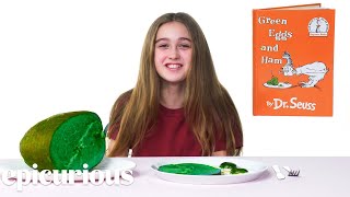 Kids Try Famous Foods From Children's Books