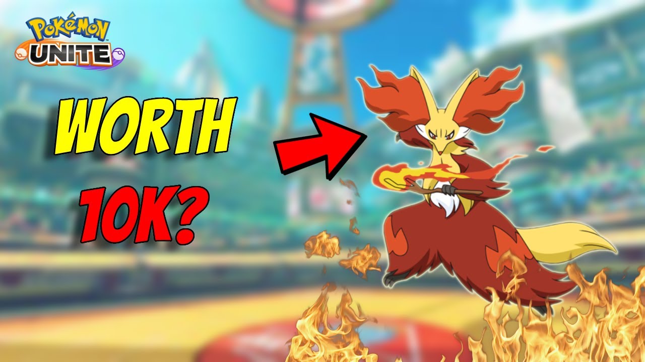 Pokémon Unite... Is Delphox worth 10k GOLD? - YouTube