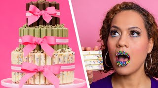 Cake Made Of KIT KAT BARS | 3 Tiers Of Chocolate | How To Cake It with Yolanda Gampp