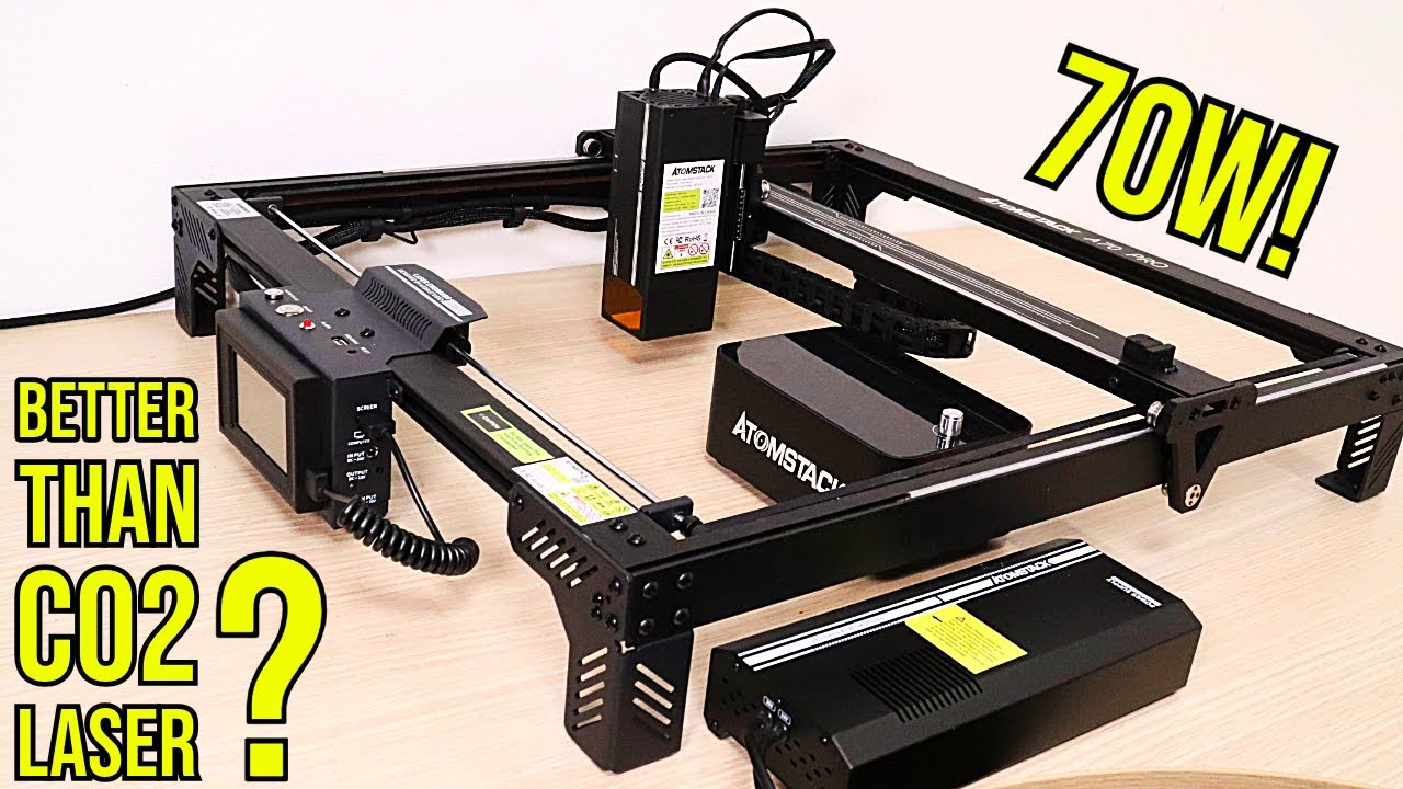 70W Atomstack A70 Pro Diode Laser Engraver- Better Than a CO2? (Review ...