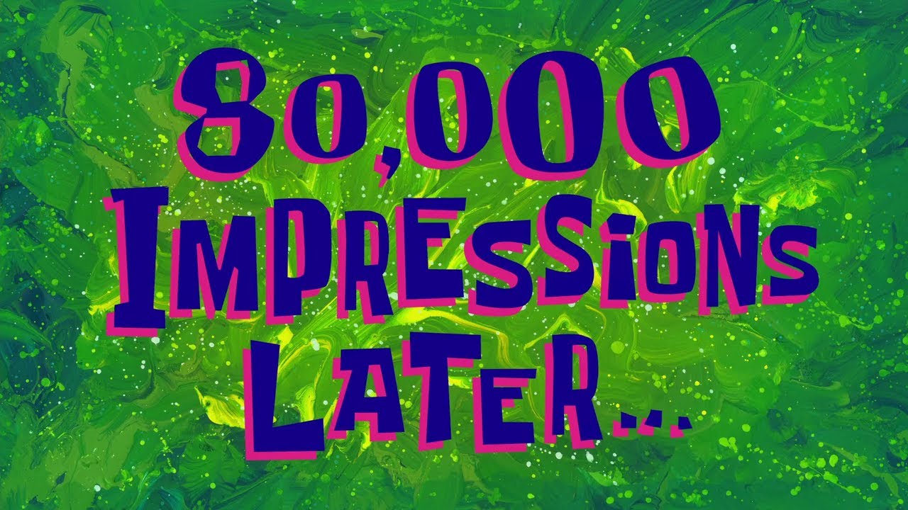 80,000 Impressions Later... | SpongeBob Time Card #134 - YouTube