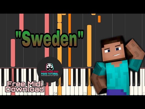 Minecraft - Sweden (Minecraft Theme Song) [Free Midi File] | Panda Midi ...