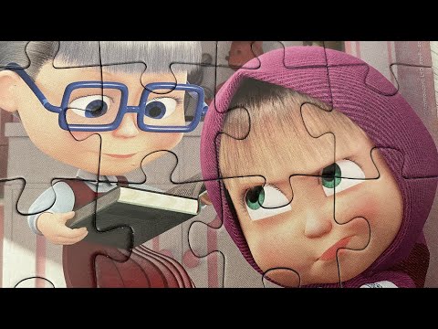 Masha and the Bear Puzzle 2 in 1 - Masha, the Bear and Dasha | puzzles ...