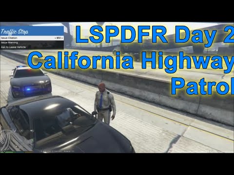 GTA 5 LSPDFR Police Mod Day 2 | California Highway Patrol | New CHP ...