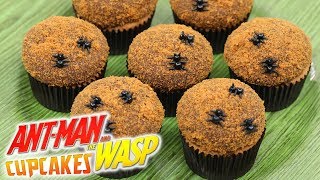 HOW TO MAKE ANT-MAN CUPCAKES - NERDY NUMMIES