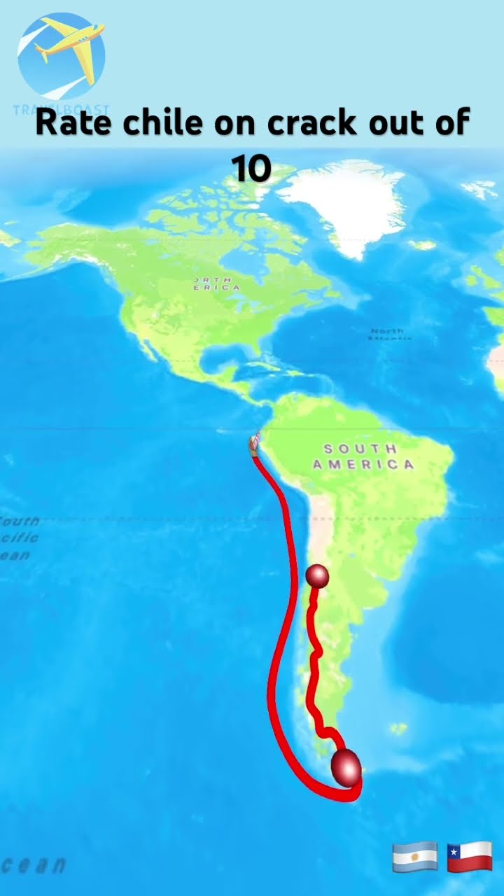 Rate chile on crack out of 10#geography #travelboast #countrys #maps # ...