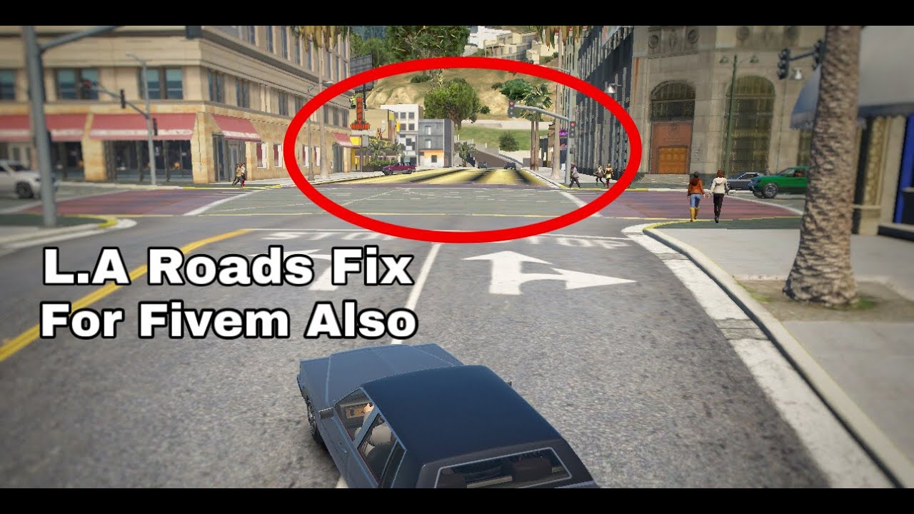 Download FiveM - How To Fix Yellow Shade On Roads (YELLOW R