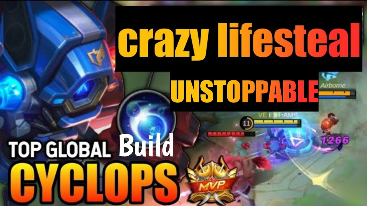 Cyclops Best Build And Emblem 2023 Unstoppable - Build Top 1 Global ...