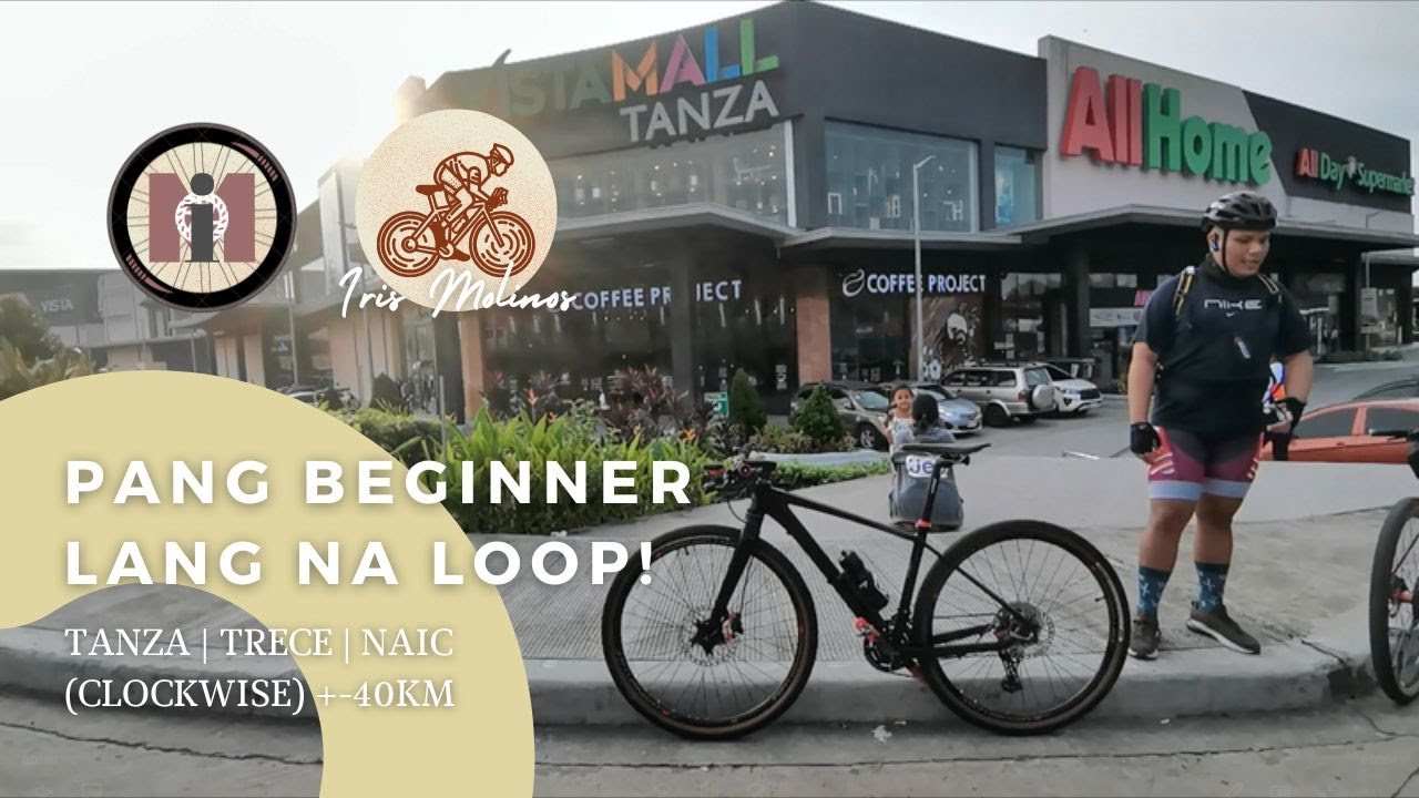 Beginner Cyclist Loop in Tanza! (Very easy for newbies) - YouTube