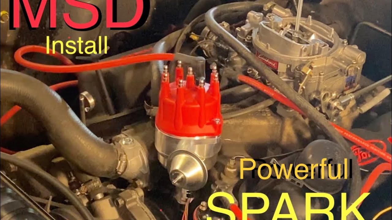 Ford 289 MSD install || 289 Engine Footage - YouTube