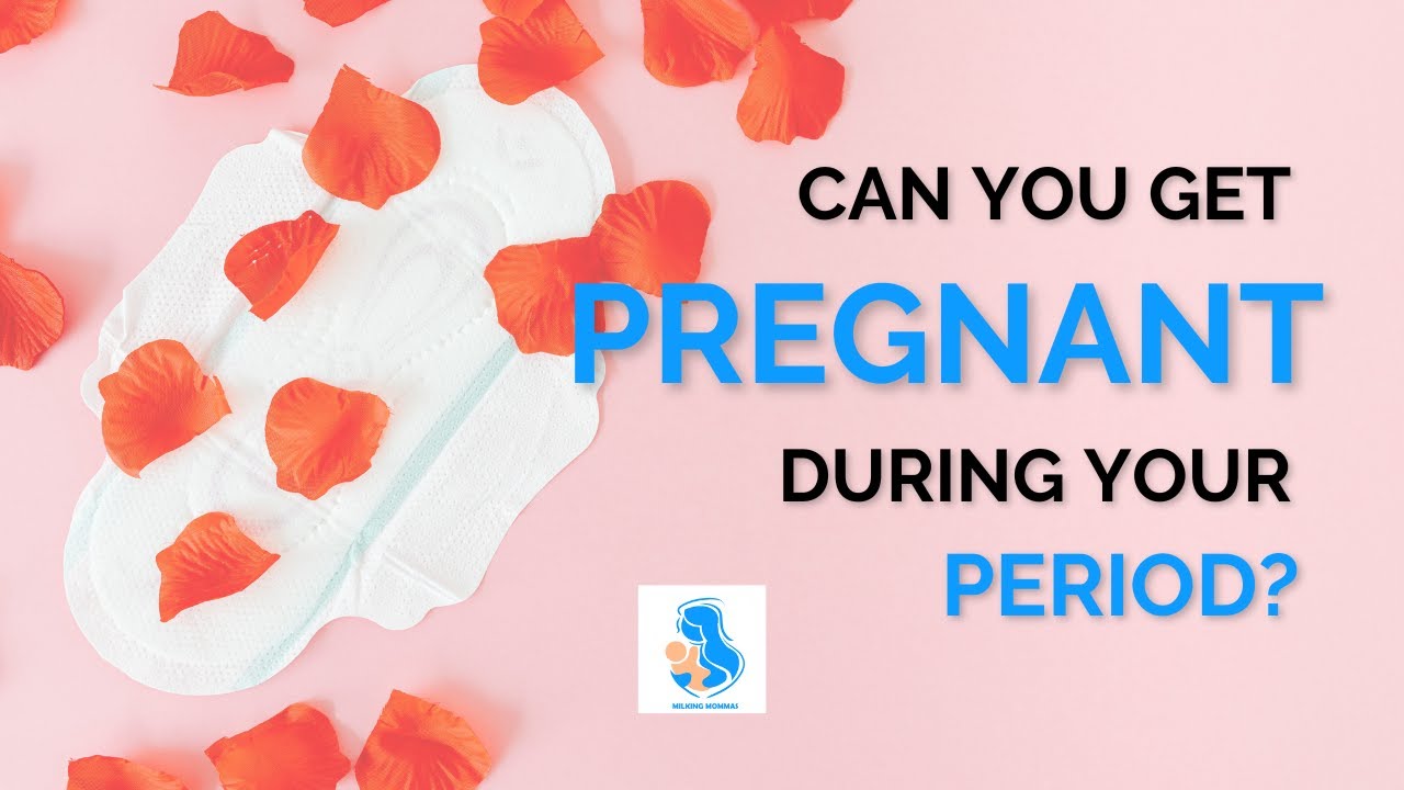 Can you get pregnant during your period? - YouTube