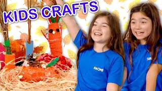 Make Thanksgiving Decorations!  | KIDS CRAFTS | Universal Kids