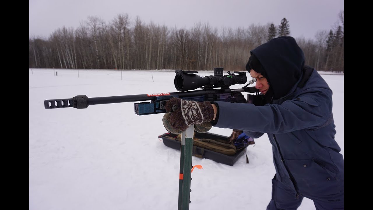 Custom Bergara 308 WIN off FENCE POSTS at 325 yards - YouTube