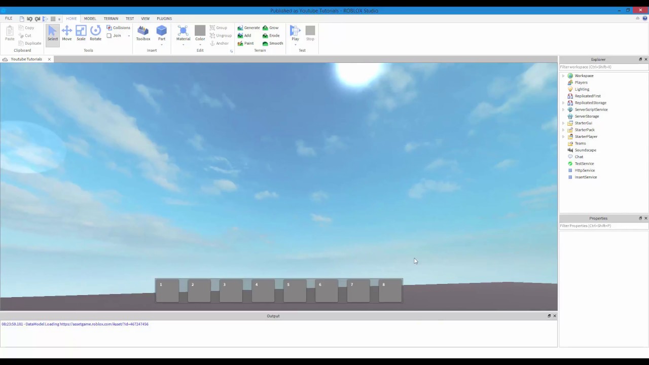 Roblox GUI Template