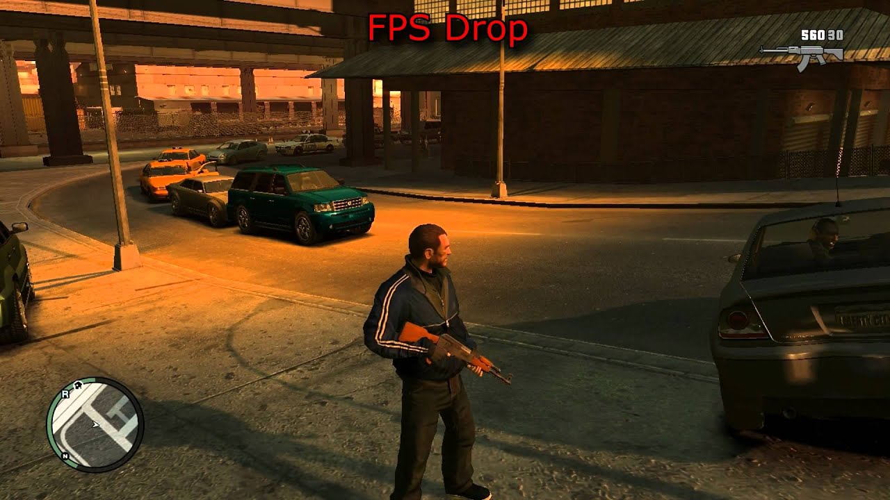 GTA IV random FPS-Drops - YouTube