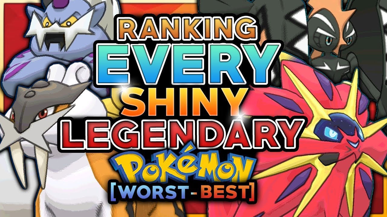 Every Shiny Legendary Pokemon - Giratan