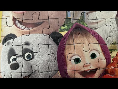 Masha and The Bear Puzzle - Masha with friends | puzzles for you - YouTube