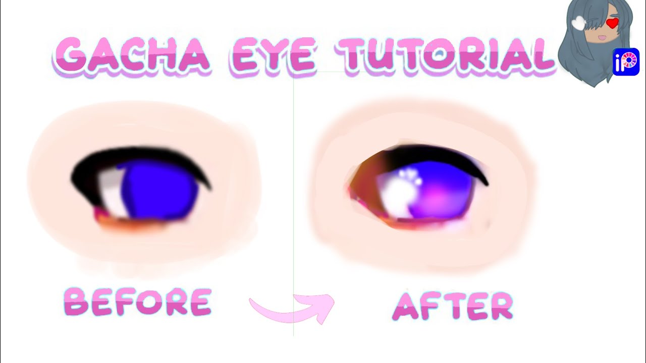 How I edit my eyes!/Eye tutorial (FT: me/Midshine YT) - YouTube