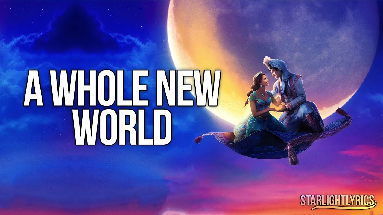 Mena Massoud Naomi Scott A Whole New World Lyrics Hd Youtube