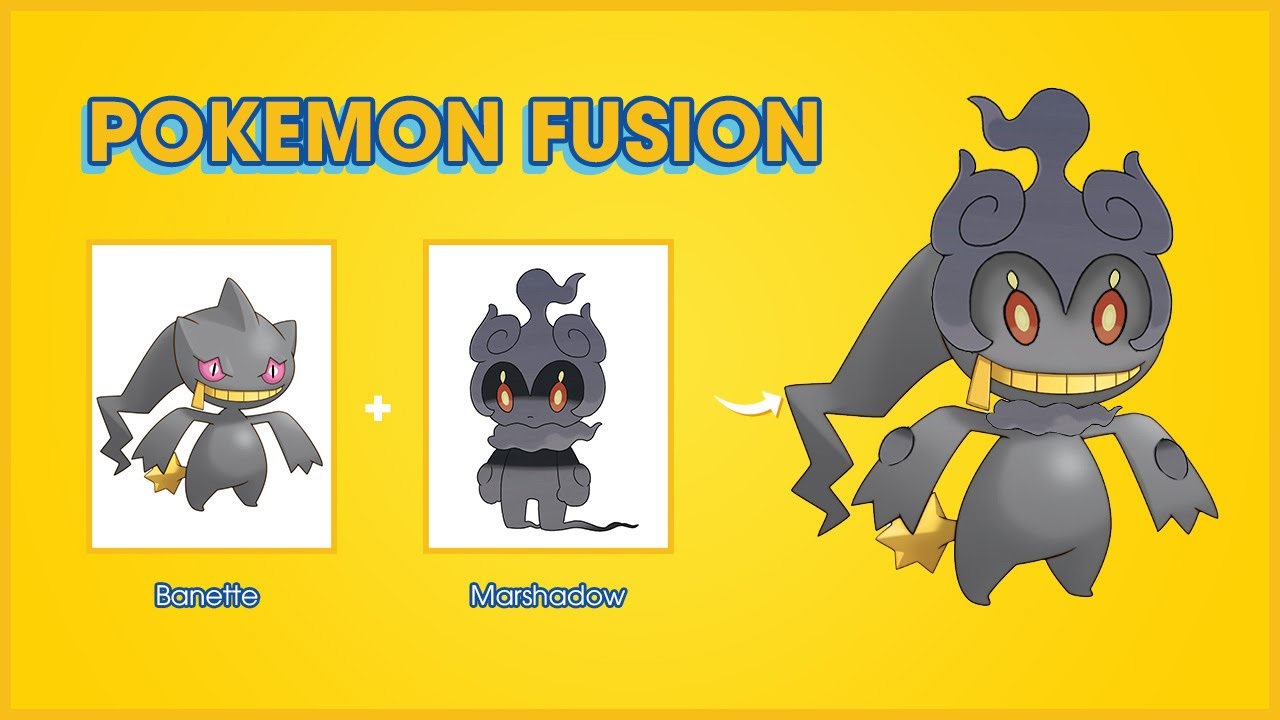 Pokemon Fusion | Banette + Marshadow - YouTube