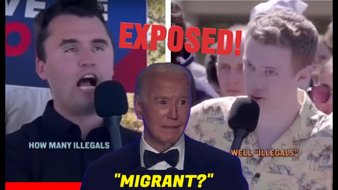 TROLL EXPOSES CHARLIE KIRK, EPIC BIDEN GAFF FIRST TERM! - YouTube