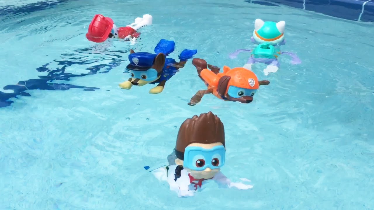 Paw Patrol Swim Toys | vlr.eng.br