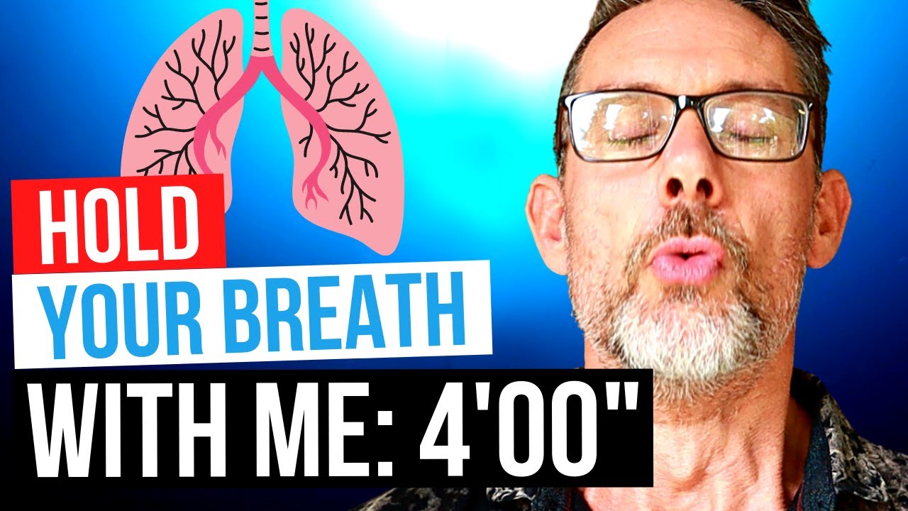 Hold Your Breath WITH ME 4'00" Breath Hold Advanced YouTube