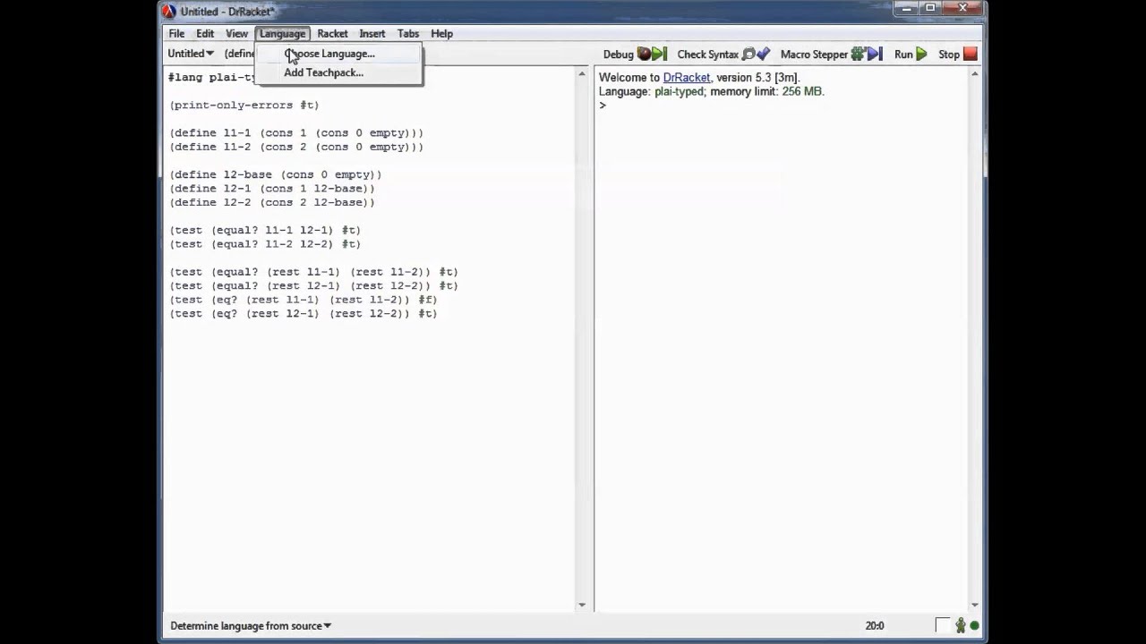 Creating Cyclic Data in Racket - YouTube