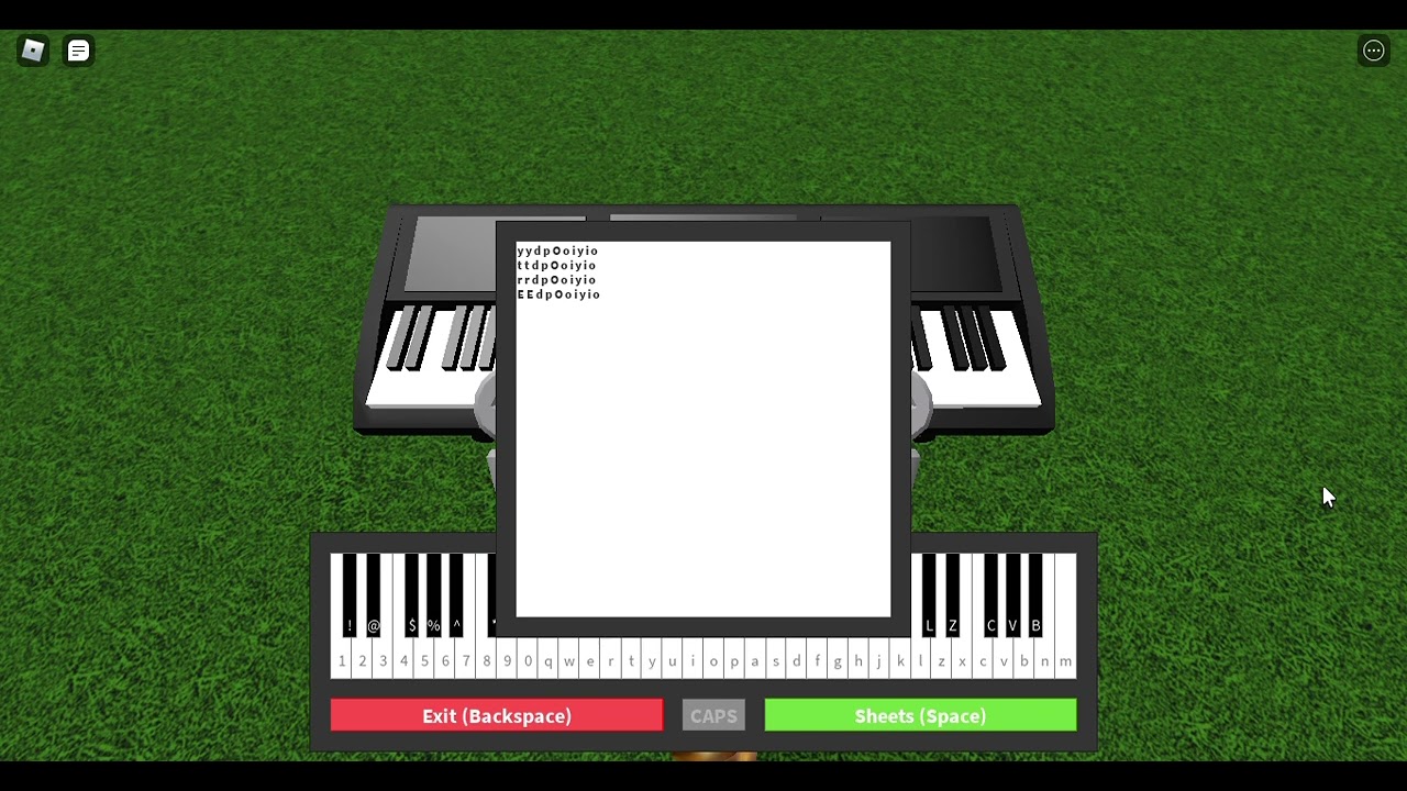 Simple Megalovania beginning | Roblox Piano/Keyboard - YouTube