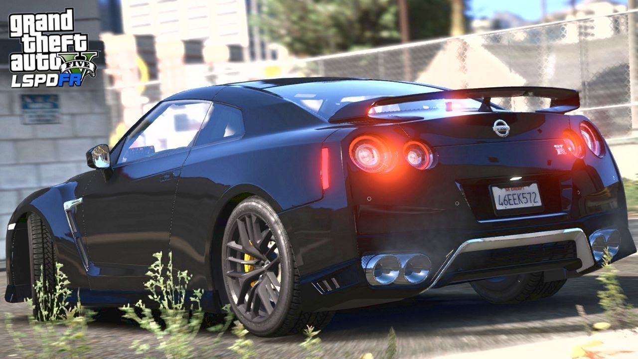 GTA 5 - LSPDFR #221 - Unmarked GT-R Pursuit - YouTube