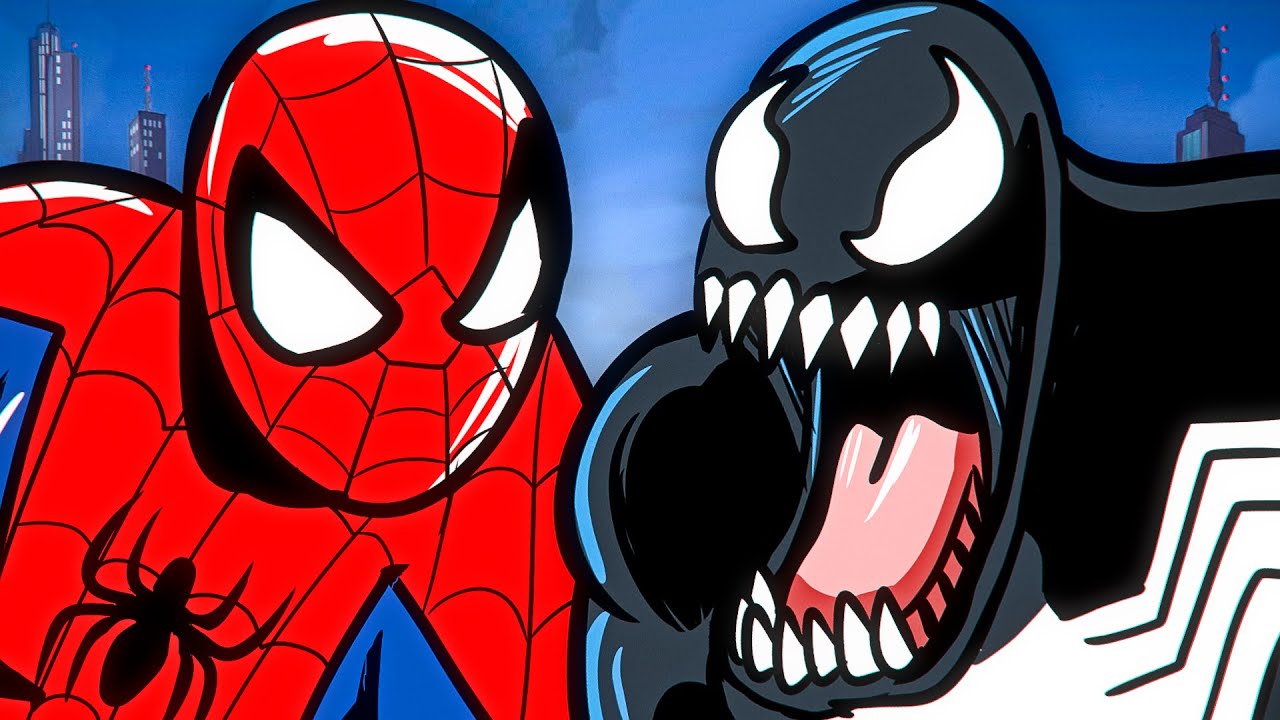 Spiderman Cartoon Venom