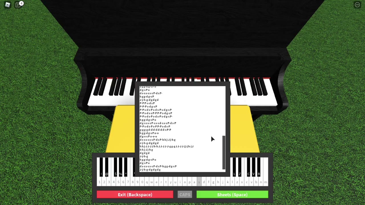 How to play [ROBLOX Piano] Lukas Graham - 7 Years [FULL] - YouTube