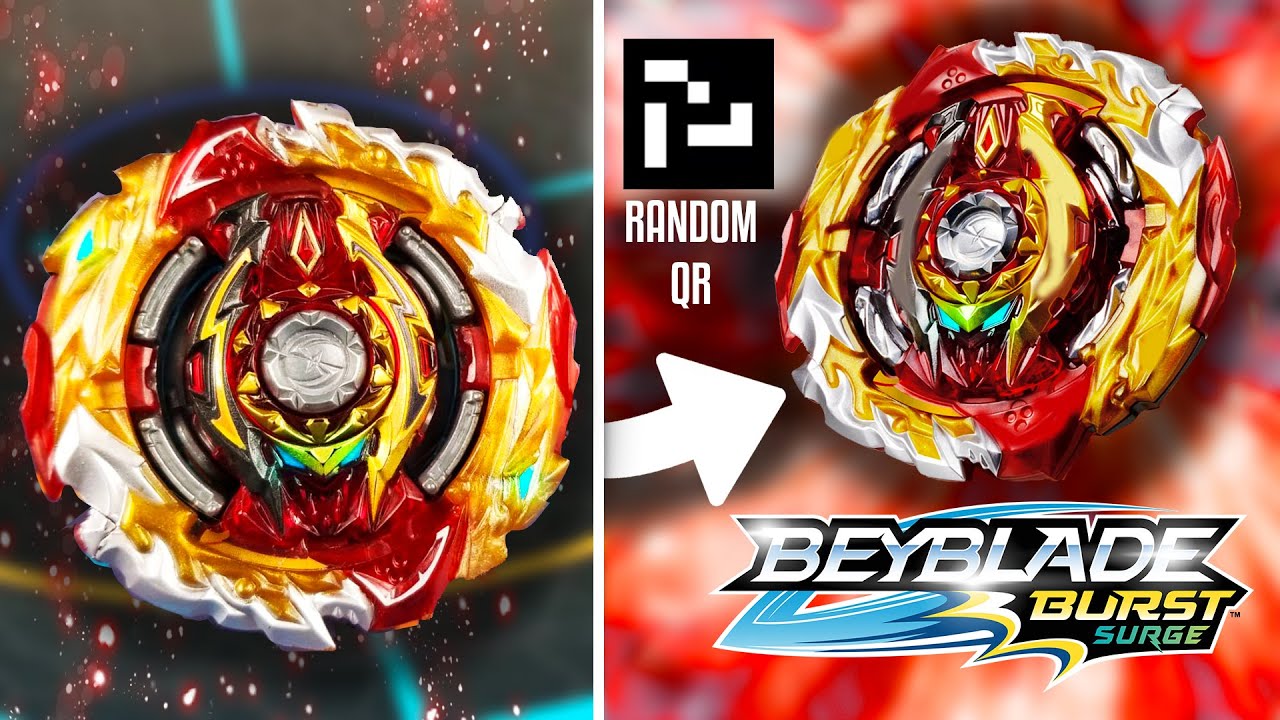 WORLD SPRYZEN PROTOTYPE COMBO + RANDOM QR CODE BEYBLADE BURST SURGE ...