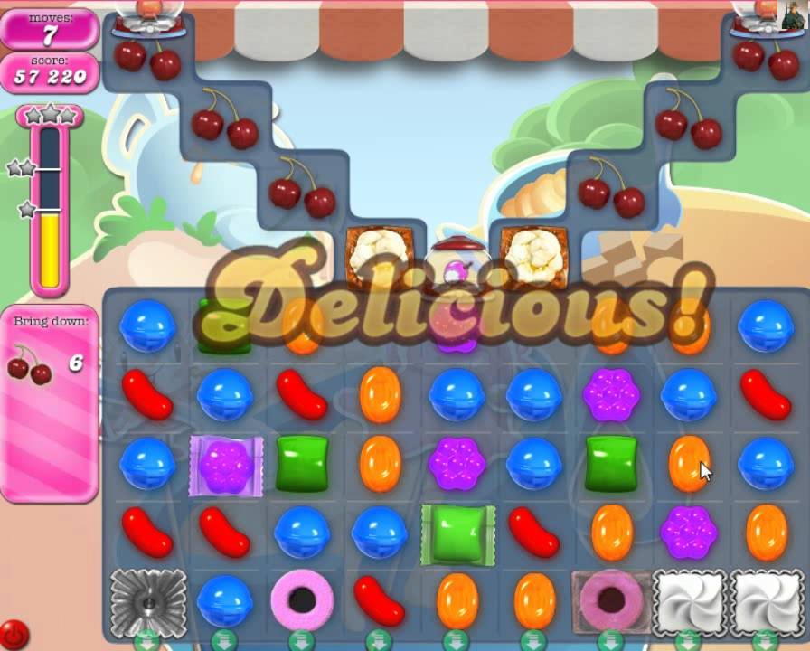 Candy Crush Saga Level 1600 - YouTube