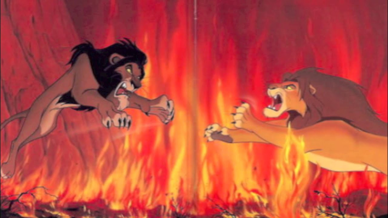 Lion King Simba Vs Scar