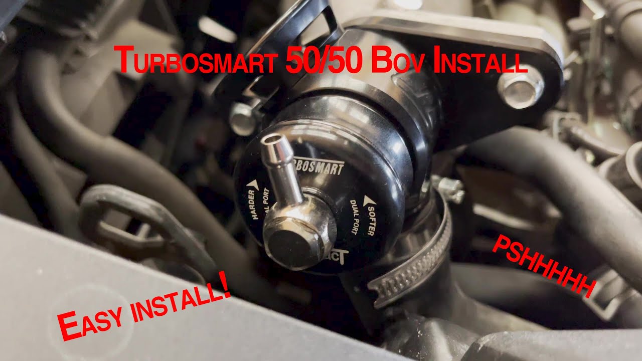 How To Install Turbosmart 50/50 Bov On MazdaSpeed 3(Soundclips!!) - YouTube