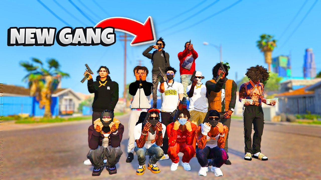 I Became a GANG LEADER in GTA 5 RP - YouTube