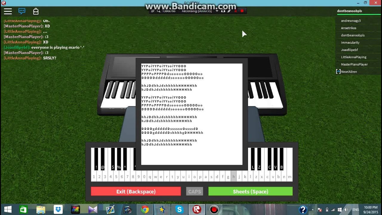 ROBLOX - Demons By Imagine Dragons - (Piano Version) - YouTube