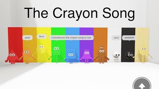 The Crayon Song Colourblocks Version Roblox