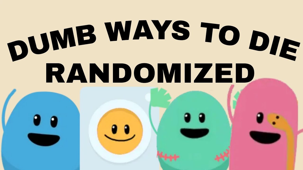 Dumb Ways to Die but the Beans are in Random Order! - YouTube