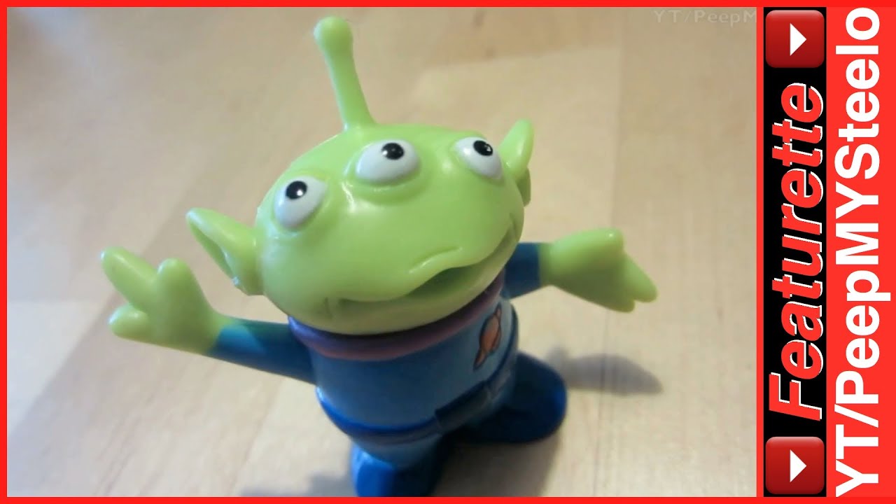 Disney Toy Story Alien Toys From the Pixar Animated Films w/ 3 Eyes