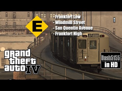 Riding the E Train - GTA IV - YouTube