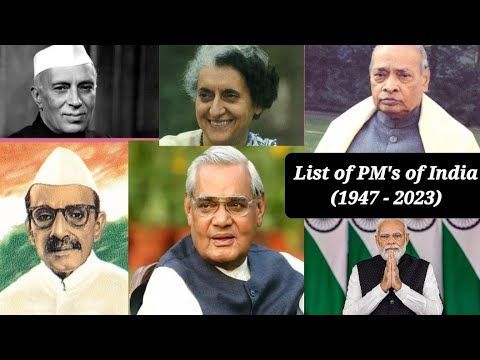 PM list of india (1947 - 2023) - YouTube