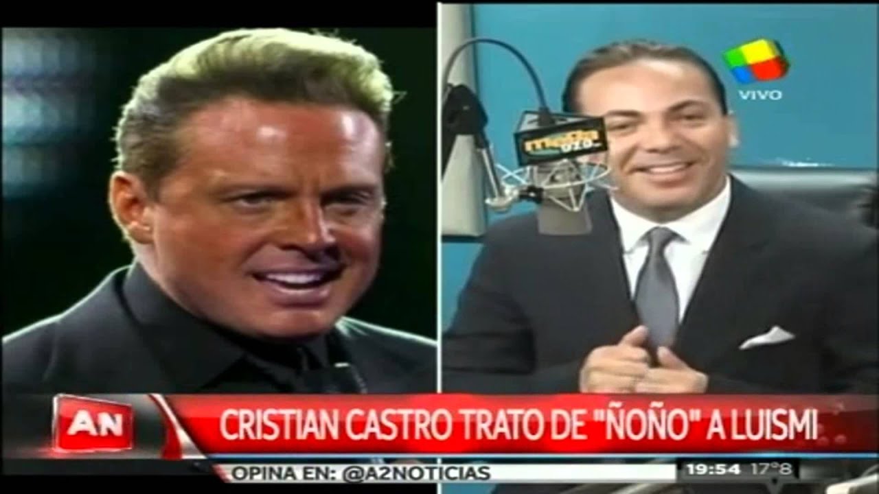 La burla de Cristian Castro contra Luis Miguel - YouTube