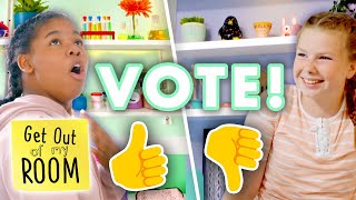 PICK YOUR FAVORITE Craft Room: Slime Lab or Pottery Studio? | Get Out Of My Room | Universal Kids