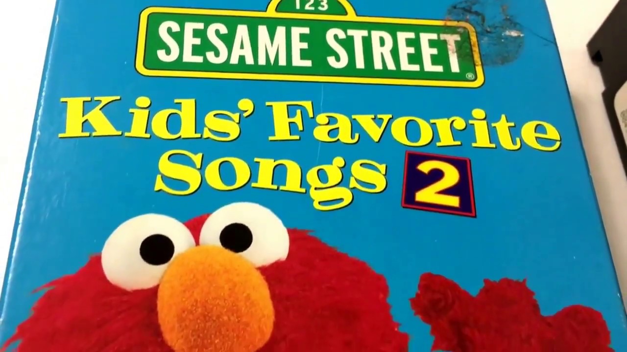 Sesame Street Kids Favorite Songs VHS