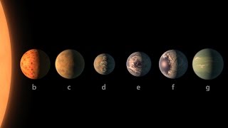 NASA has found a planetary system with 7 Earth sized planets, all of which could have liquid water.