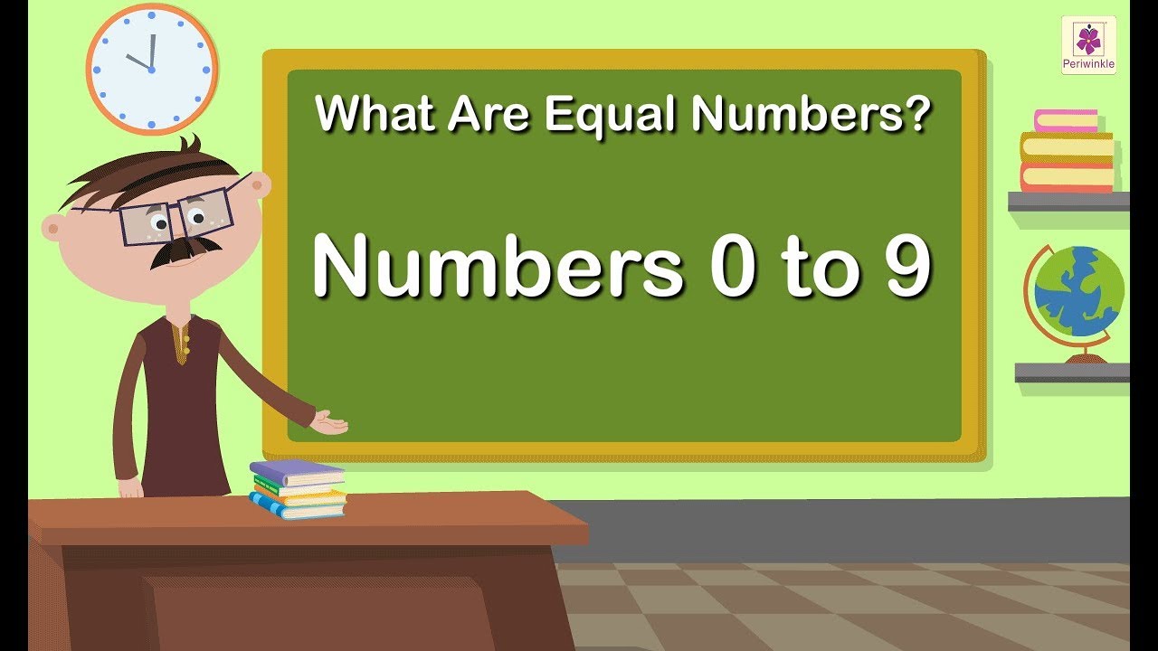 What Are Equal Numbers? | Mathematics Grade 1 | Periwinkle - YouTube