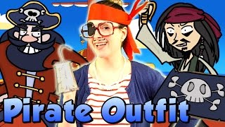 DIY Pirate Outfit Craft - Eye Patch, Hook & Headband | Crafts with Crafty Carol at Cool School